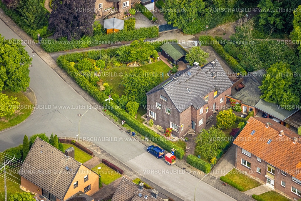 Hamm220603938 | Luftbild, Wohnhaus Kleistraße, Heessen, Hamm, Ruhrgebiet, Nordrhein-Westfalen, Deutschland