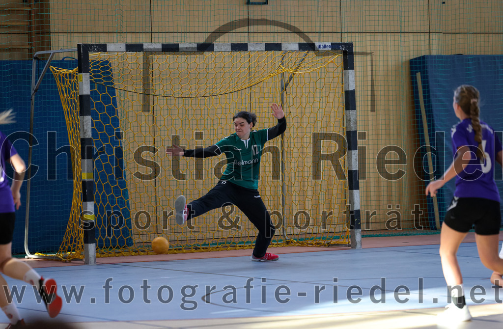 2023-03-18_080_SpVgg_Altenerding_II_gegen_HSG_Freising-Neufahrn_II | Erding, Deutschland, 18.03.2023:
Handball, Bezirksliga Frauen Altbayern 2022 / 2023, 14. Spieltag, SpVgg Altenerding II gegen HSG Freising-Neufahrn II, Endergebnis: 25:27

Torfrau Anna-Lena Schmitt (SpVgg Altenerding, #12), Elisabeth Bauschmid (SpVgg Altenerding, #6)

Foto: Christian Riedel / fotografie-riedel.net