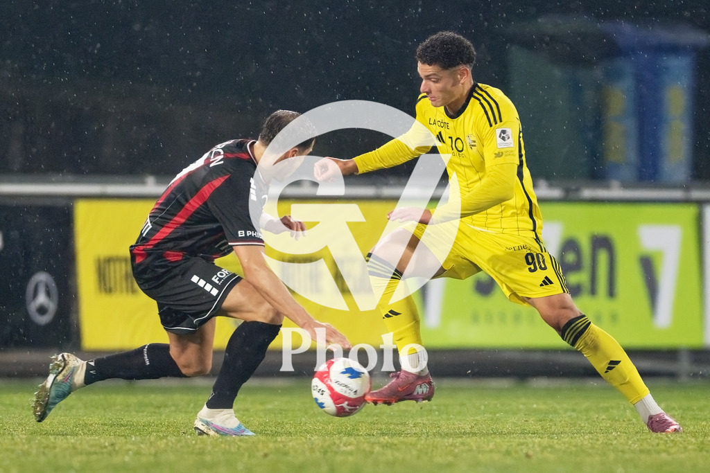 dieci Challenge League - FC Stade Nyonnais v Neuchatel Xamax FCS |  during the dieci Challenge League match between FC Stade Nyonnais and Neuchatel Xamax FCS at Centre sportif de Colovray in Nyon, Switzerland