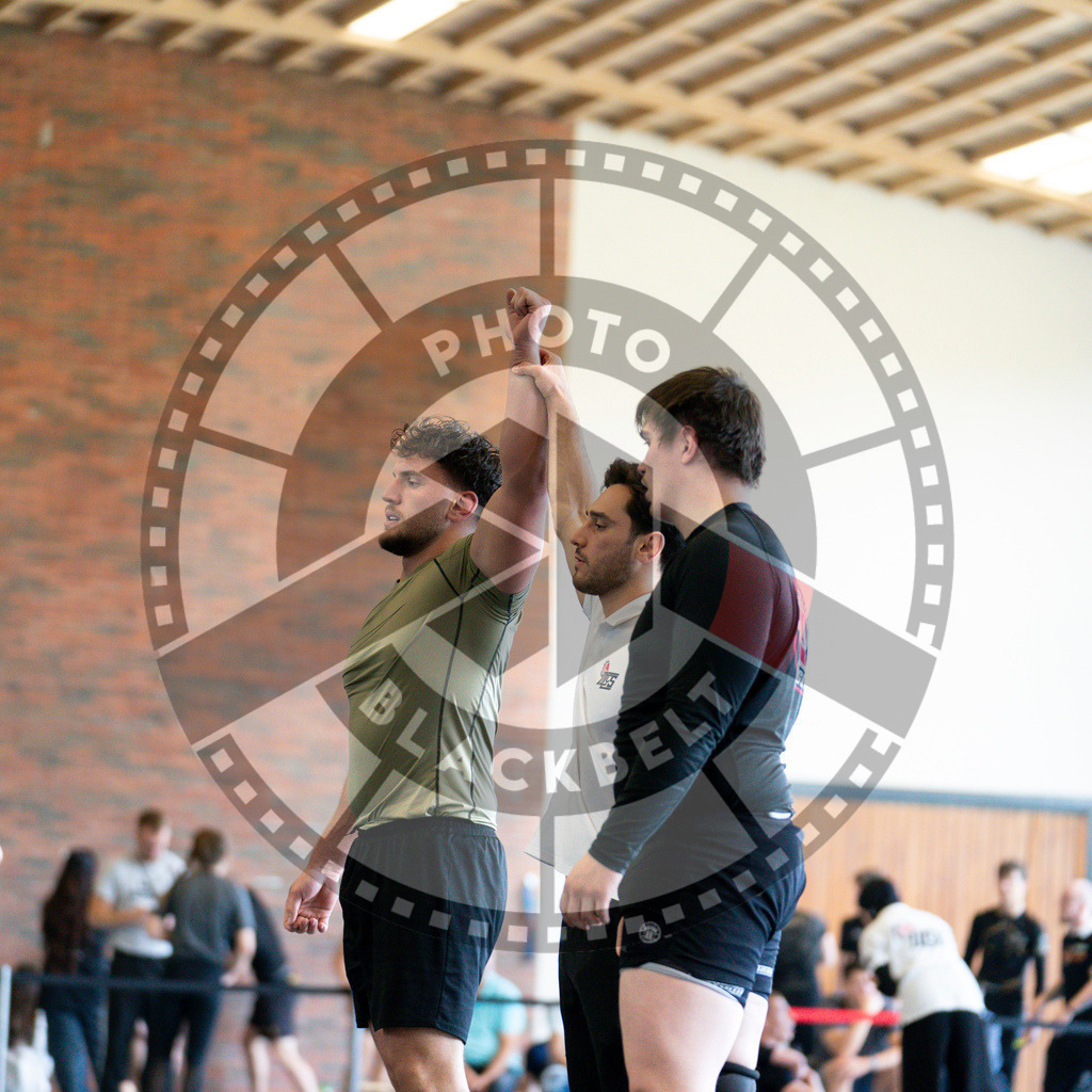 20240608PBB01727 | Fighters compete during the ILLCS VII summer edition luta livre competition in Hannover, Germany, on June 8, 2024.