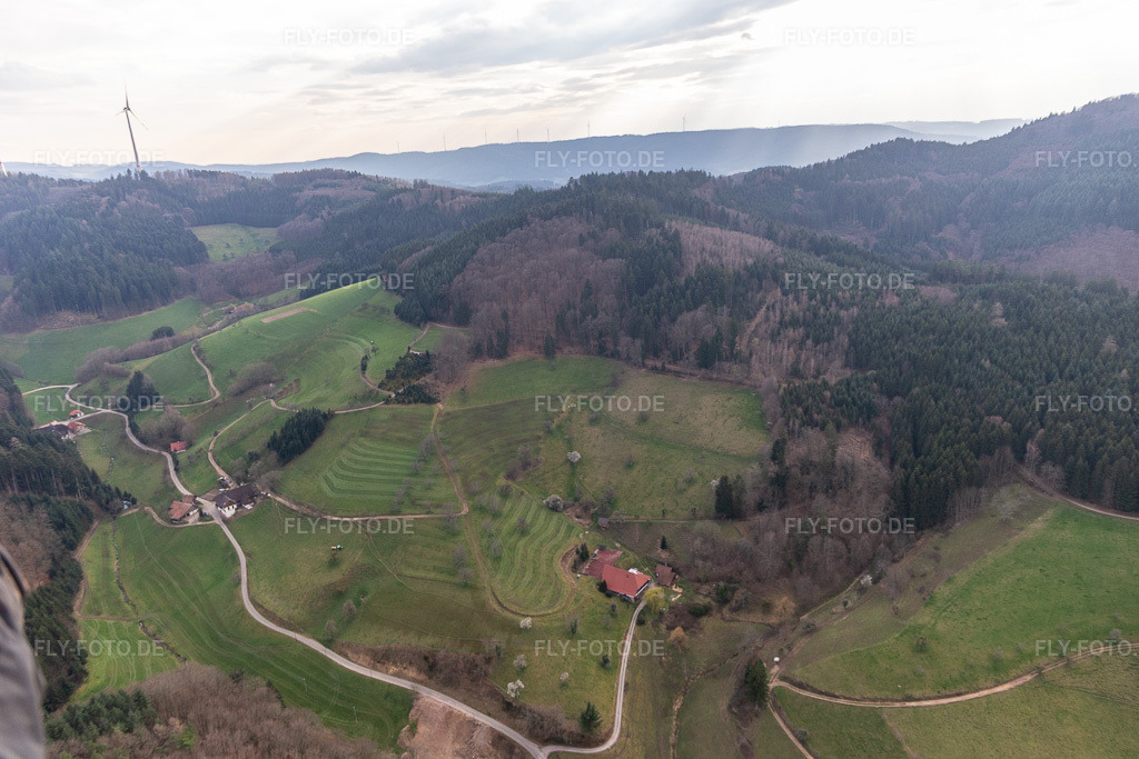 Luftbild: Prinzbach in Biberach im Bundesland Baden-Württemberg in Deutschland. Foto: IMG_120275.jpg vom 17.03.2020 durch Werner Riehm/FLY-FOTO.de