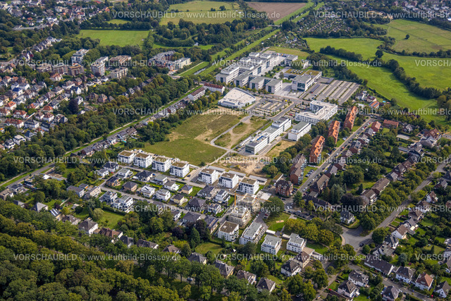 Hamm230902570 | Luftbild, HSHL Hochschule Hamm-Lippstadt Campus Hamm, Baustelle und Neubau WissenschaftsQuartier SCI:Q Science Quarter Paracelsuspark, Wohnanlage Paracelsuskarree, Mitte, Hamm, Ruhrgebiet, Nordrhein-Westfalen, Deutschland