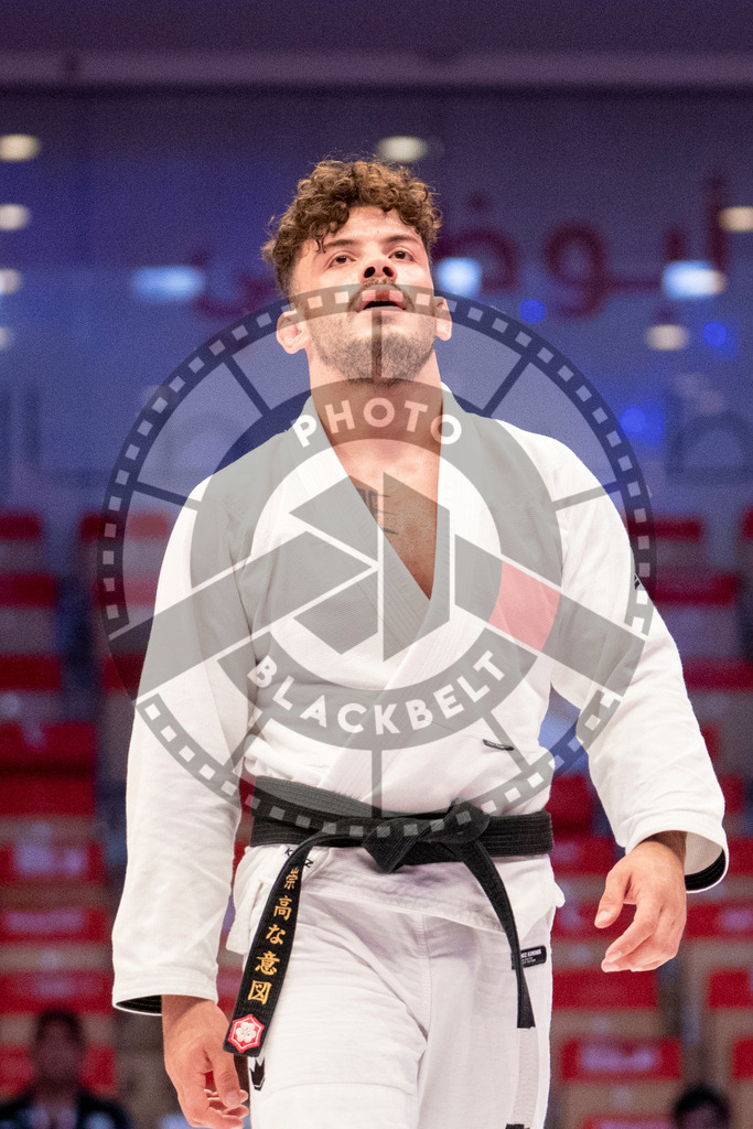 20231108PBB2061 | Fighters compete during the AJP World Professional Championship in the Mubadala Arena in Abu Dhabi, Arab United Emirates, on November 8, 2023.