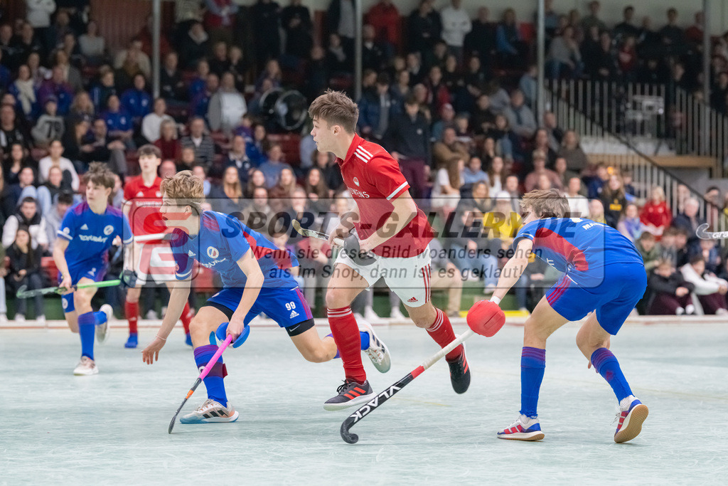 HK_20230305_106280 | Deutsche Meisterschaft MU16 Finale Mannheimer HC - Rot-Weiss Köln / Ehrungen am 5.3.2023 RWK, Köln ,