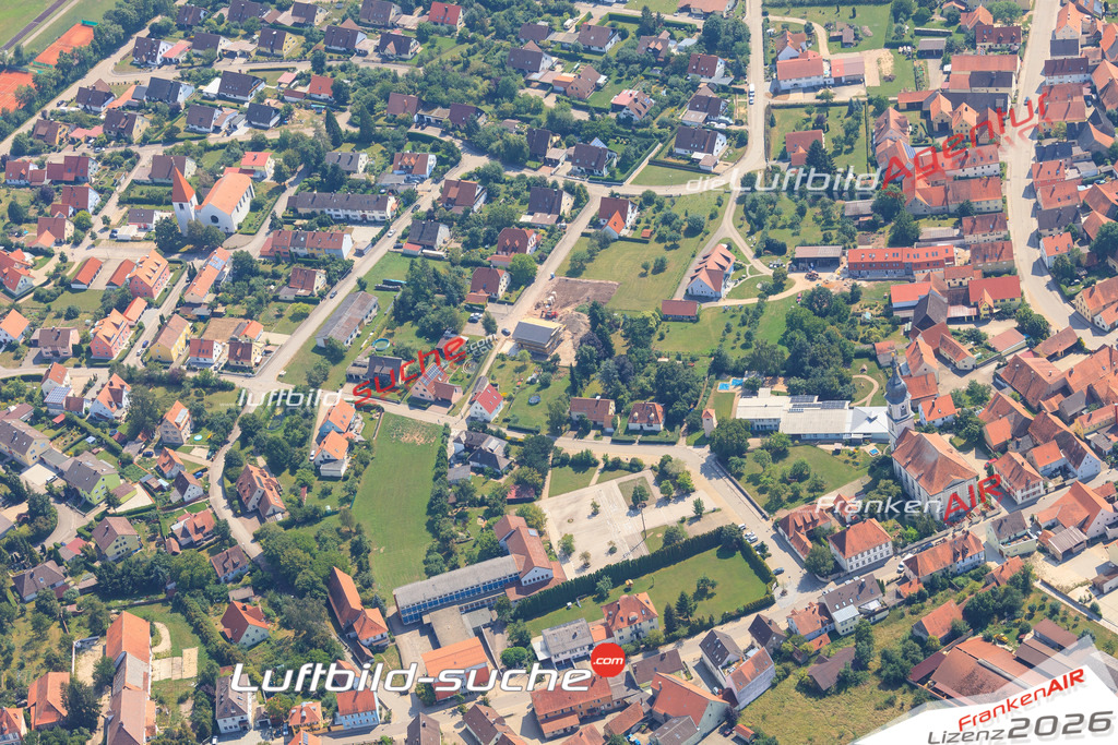 Luftbild von  Weidenbach - Luftaufnahme wurde 2015 von https://frankenair.de mittels Flugzeug (keine Drohne) erstellt - die Geschenkidee