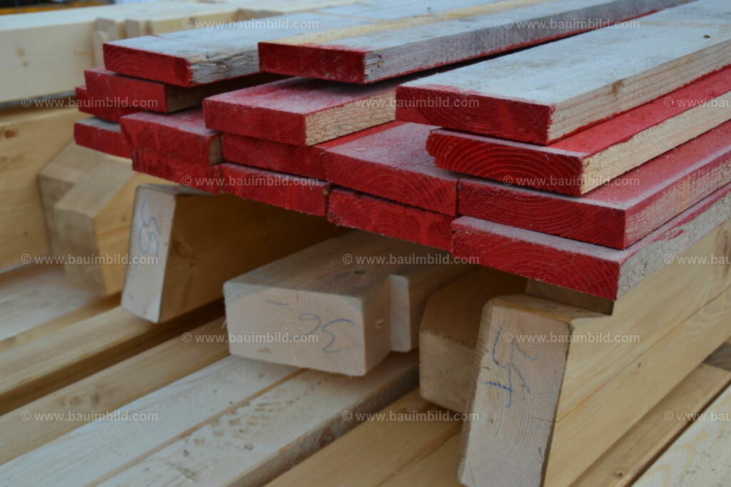 bib-lg09-holzbau-0078 | Nach LV-Leistungsgruppen sortierte Detailfotos über den Bau eines Hauses. Alle Hausbau-Bilder direkt vom Urheber und Autor der Website Haus-Selber-Bauen.com