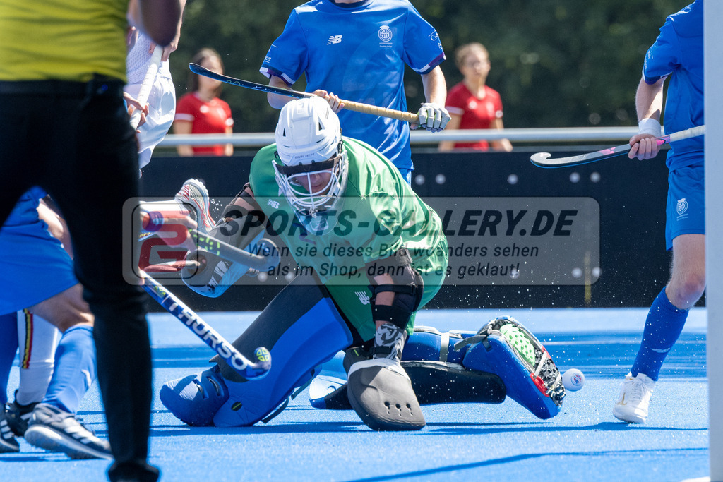 SFE_20230708_0099 | EuroHockey EM U18 Boys Belgium vs Scotland am 08.07.2023 in Krefeld (Gerd-Wellen-Hockeyanlage), Photo: Stephan Fehrmann 2023 (Sports-Gallery)