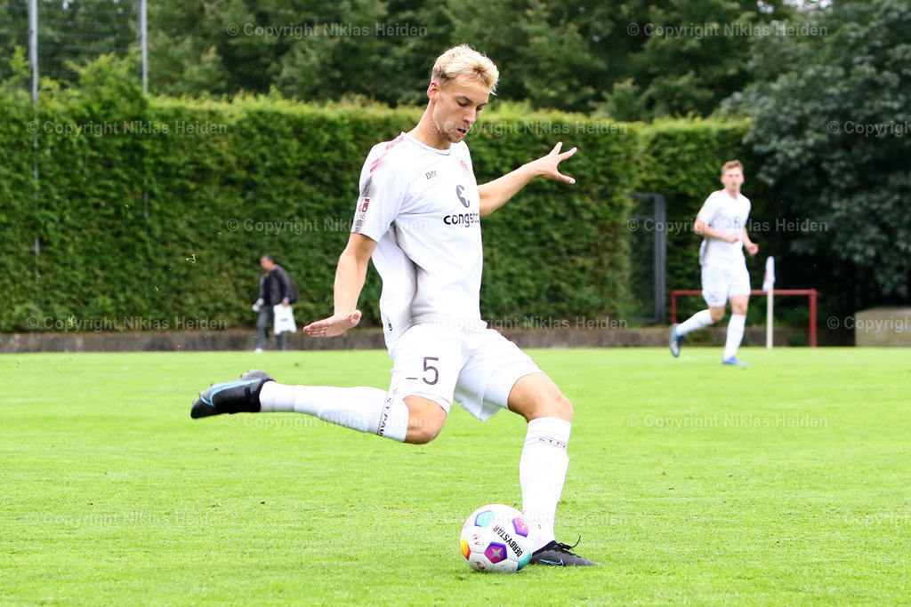 NH_EimsbuettelerTV_FCStPauliU23_RegionalligaNord_06082023 | #5 Peer Julius Mahncke (FC St. Pauli U23)