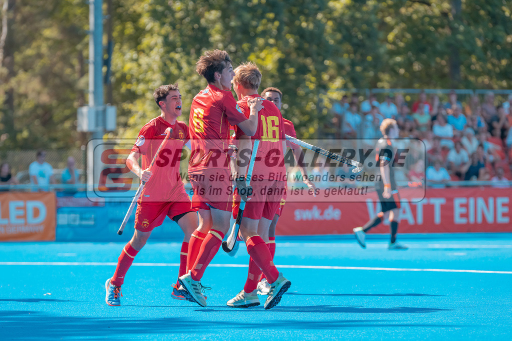 HK_20230711_101269 | Euro Hockey MU18 Spain vs Netherlands Championship Girls &amp; Boys am 11.7.2023 CHTC , Krefeld ,