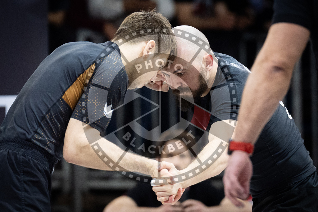 20260214PBB3808 | Fighters compete during the ADCC European Trials  competition day 1 in Belgrade, Serbia, on February 14, 2026.
