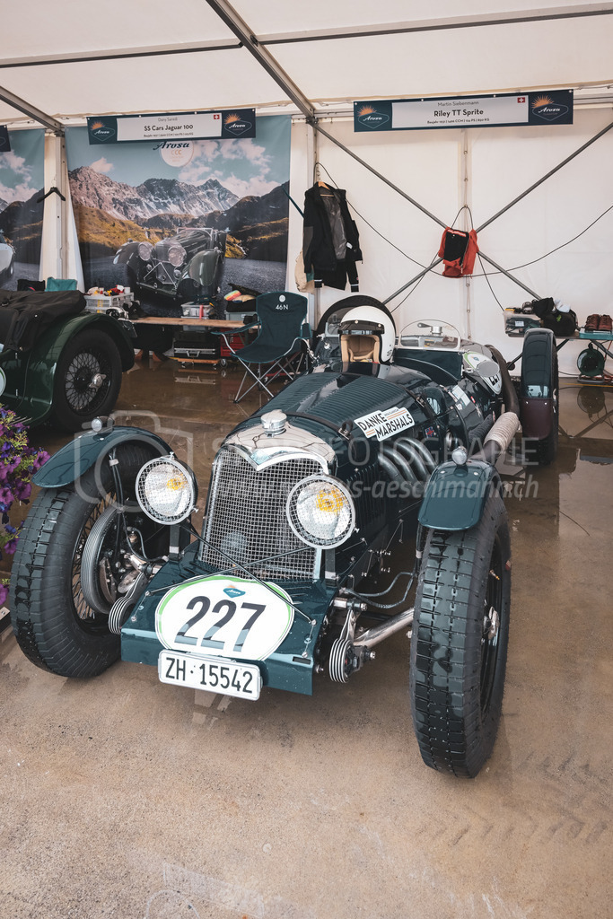 21. Arosa ClassicCar 2025 - 5. September 2025 | Der Riley TT Sprite aus dem Jahre 1931 mit Startnummer 227 von Martin Siebenmann aus Zumikon (SUI) am Arosa ClassicCar 2025 in der Kategorie Classic Trophy..@arosaclassiccar, @arosa.official, #arosaclassiccar, #arosa, #76curves, #classiccarBild: Sportfotografie Markus Aeschimann | www.markus-aeschimann.ch - Realisiert mit Pictrs.com