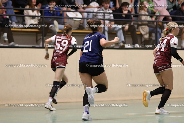 Handball I Juniorinnen I Saison 2026-2027 I Oberliga Schleswig-Holstein I 3. Spieltag I HSG Kalkberg 06 - TSV Bargteheide 217 | Amelie Fee Bastian (21, HSG Kalkberg 06) - Realisiert mit Pictrs.com