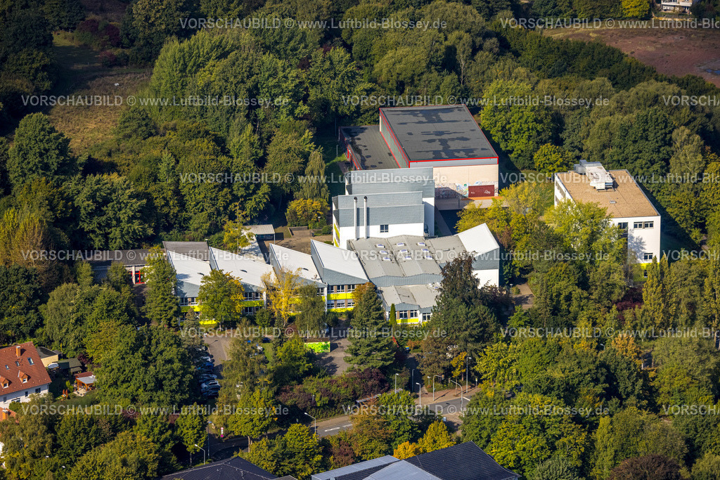 Menden220901446 | Luftbild, Städt. Gesamtschule Menden - Haus 1, Menden, Ruhrgebiet, Nordrhein-Westfalen, Deutschland