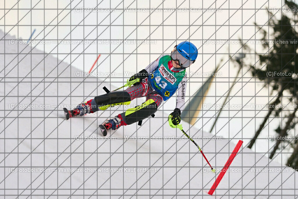 ALP4501_WaldAistCup_Kinder-SL_Koenigswiesen_Aigner Laurenz | (C)FotoLois.com, Alois Spandl, WaldAistCup Kinder-Slalom Königswiesen am Schorschilift in St. Georgen am Walde, Fr 3. März 2023.