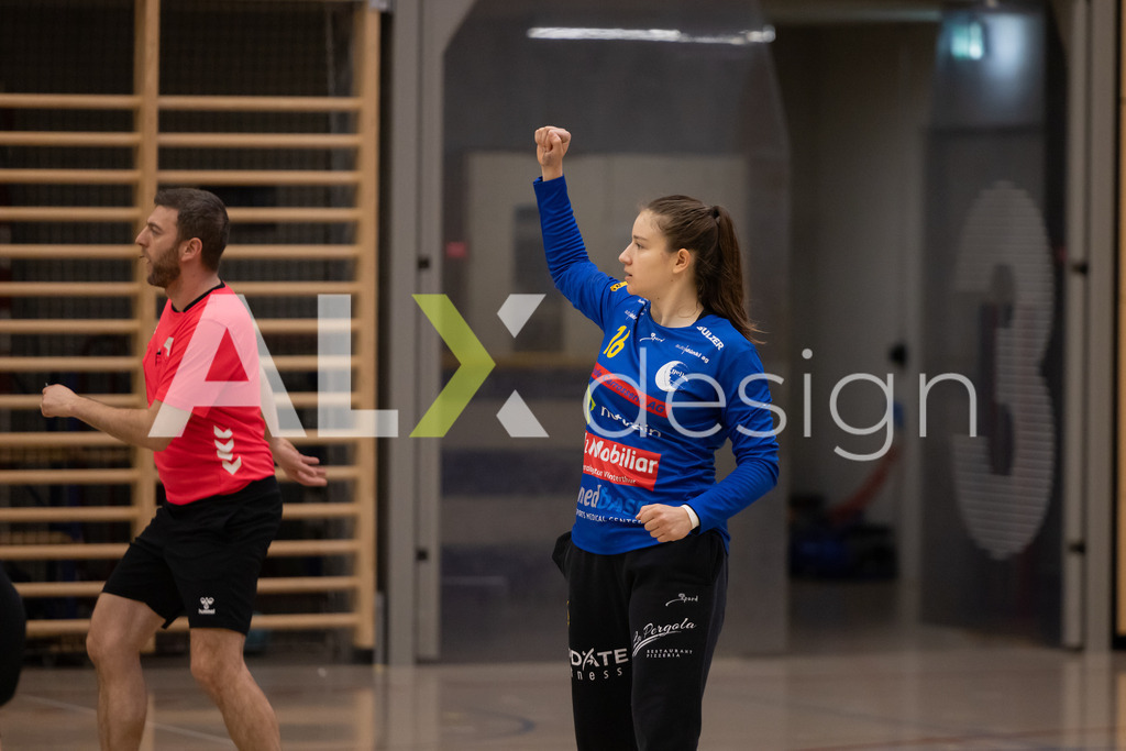 Handball I Frauen I Saison 2025-2026 I Handball Swiss Premium League 1 | Women I Round 5 I  Yellow Winterthur - GC Amicitia Zürich I 15.03.2026 | 16 Micaela Stüdemann von Ehrenstein (CH) (Yellow Winterthur) – Torhüterin - Realisiert mit Pictrs.com