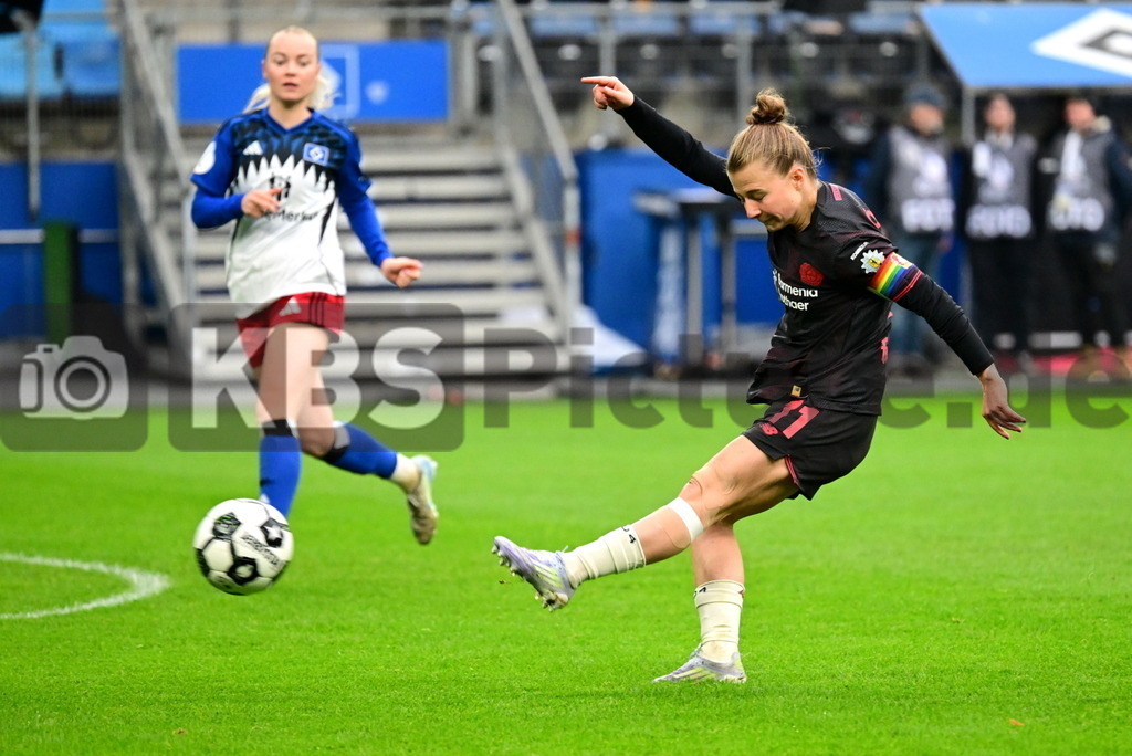 KBS Picture_HSV-Leverkusen_DFBpokal_Frauen_014 | Koegel Kristin (Bayer Leverkusen) ,Sportplatz :  Volksparkstadion, - Realisiert mit Pictrs.com