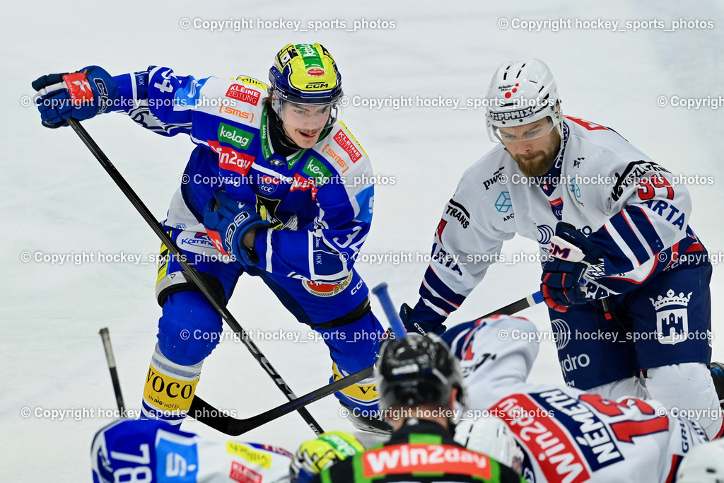 EC IDM Wärmepumpen VSV vs. Hydro Fehervar AV 19 | #34 Dominik Prodinger EC VSV, #34 Istvan Terbocs Hydro Fehervar, EC IDM Wärmepumpen VSV vs. Hydro Fehervar AV 19, EC IDM Wärmepumpen VSV vs. Hydro Fehervar AV 19  am 17.01.2026 in Villach (Stadthalle Villach), Austria, (Photo by Bernd Stefan)