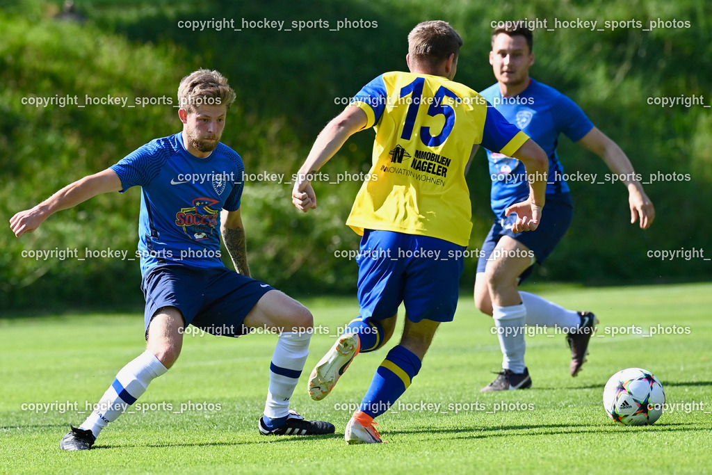 SV Afritz vs. ASKÖ Bodensdorf 20.8.2023 | #25 Christoph Raspotnig, #15 Niklas Stinnig