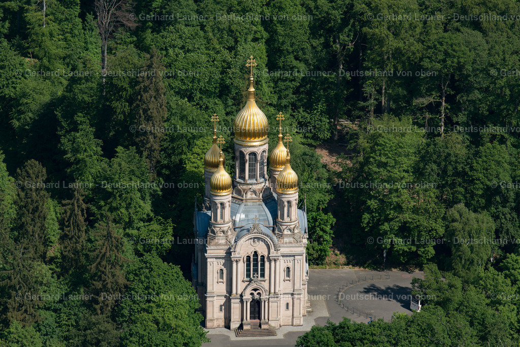 3800191 | Die Russisch-Orthodoxe Kirche auf dem Neroberg, Wiesbaden, ist die einzige russisch-orthodoxe Kirche  in Wiesbaden. Ihre vollständige Bezeichnung lautet Russisch-Orthodoxe Kirche der heiligen Elisabeth in Wiesbaden.