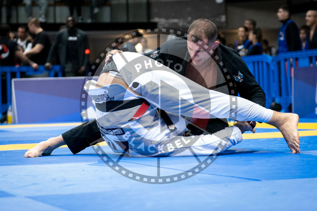 20240126PBB0712 | Fighters compete during the Brazilian Jiu-Jitsu European Championship of the IBJJF in Paris, France, on January 26, 2024.