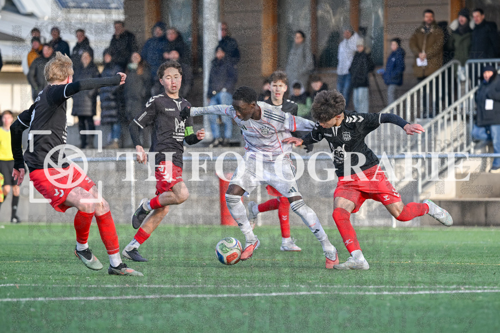 GER, FVLB - FC Bayern München, Fussball, PS-Immo-Cup 2026,U14 Feldturnier, 17.01.2026 | FVLB, FCB