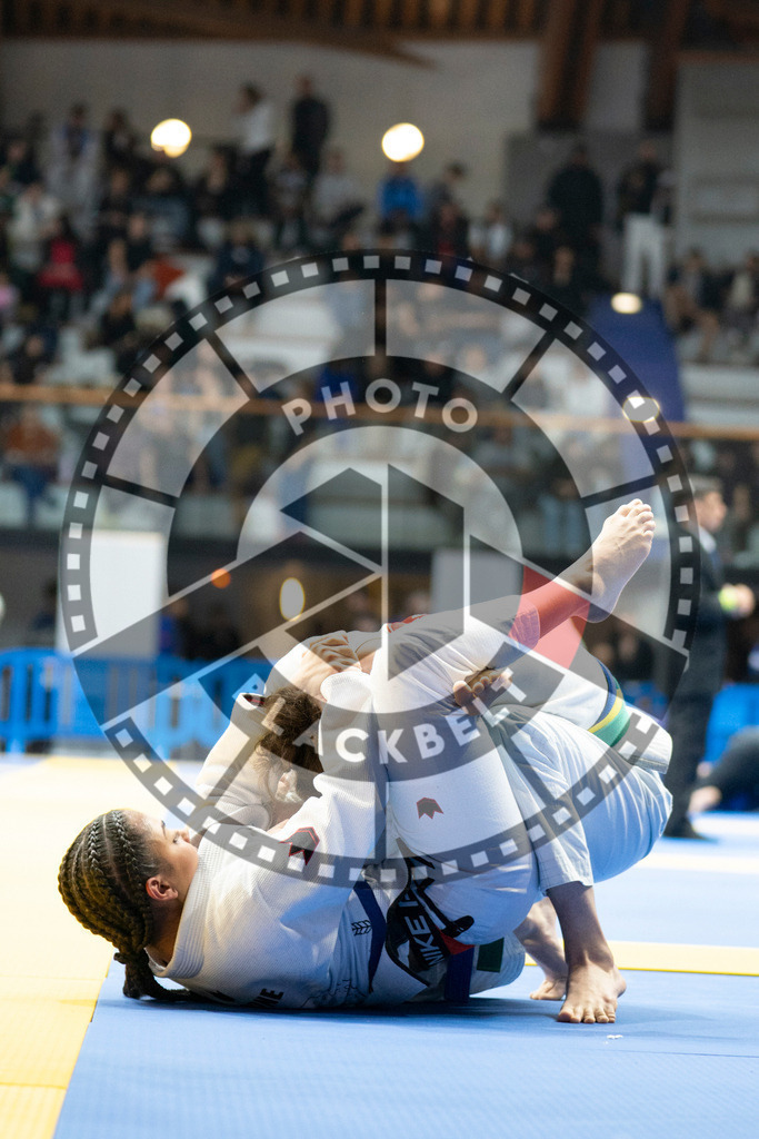 20240119PBB2186 | Fighters compete during the IBJJF European Championship in Paris, France, on January 19, 2024.