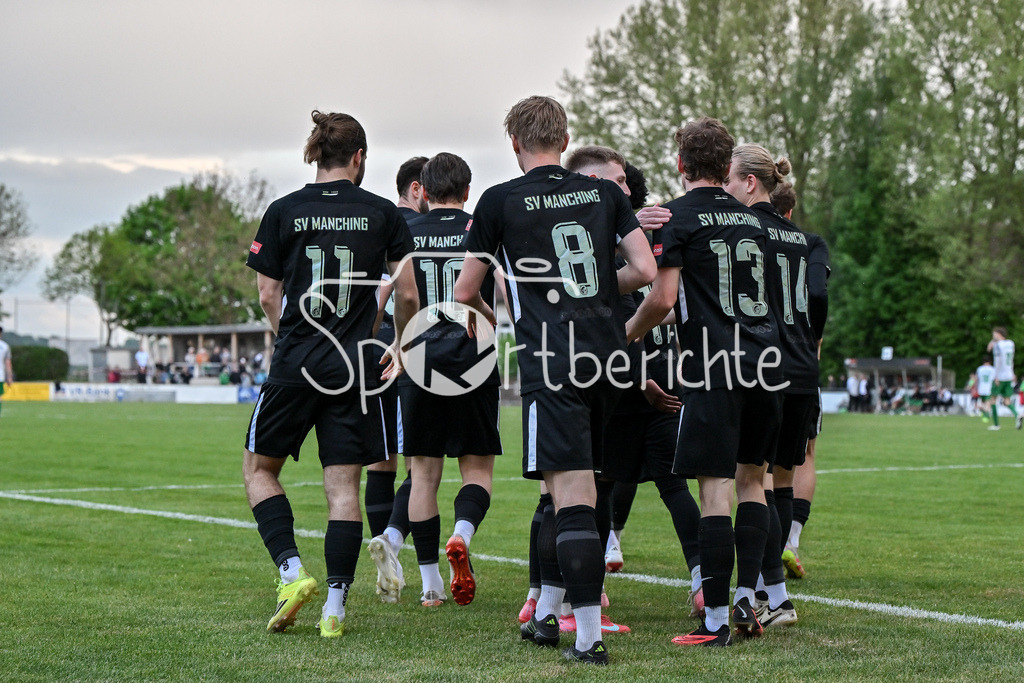 FC Stätzling - SV Manchig | Jubel nach 0-2 durch SVM 14