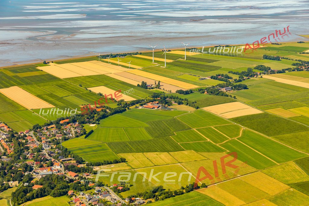 ruhwarden-butjadingen-luftbild-22-1802 | Aktuelles Luftbild von Ruhwarden Butjadingen - Die Luftaufnahme wurde 2022 mittels UL-Flugzeug erstellt ( keine Drohne ) - hochauflösende Kamera-Systeme von  Canon -
Beste Qualität - Für grossformatige Ausdrucke geeignet. Die Geschenkidee !
