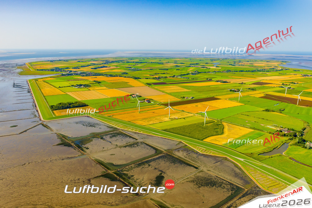Luftbild Vs Google Maps  Tammensiel  Pellworm -Das Luftbild wurde 2025 vom UL-Flugzeug heraus erstellt ( keine Drohnenluftbilder ) - Hochauflösende Luftaufnahme -Nicht vergleichbar mit Google Maps oder Satelittenbilder- Die Geschenkidee !Mit Lizenz und Bildrechte bestellbar