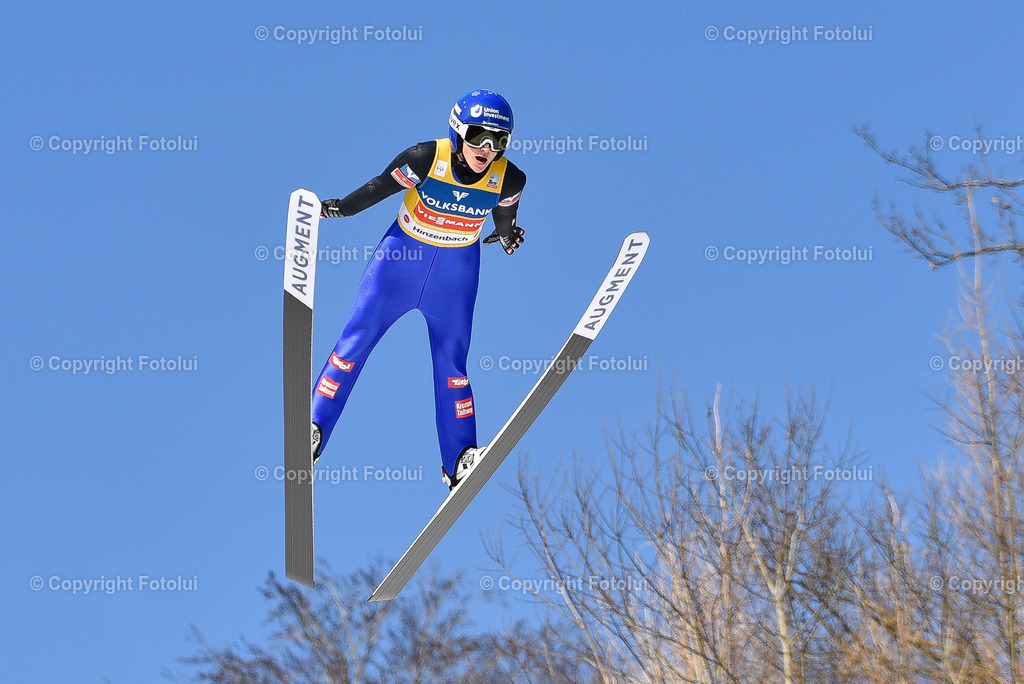 A_LUI_20230210_0075 | HINZENBACH, AUSTRIA, NORDIC SKIING, WOMEN TEAM-SKI JUMPING - FIS WORLD CUP 
IM BILD: Eva Pinkelnig (AUT)                 

FOTO:FOTOLUI/UW