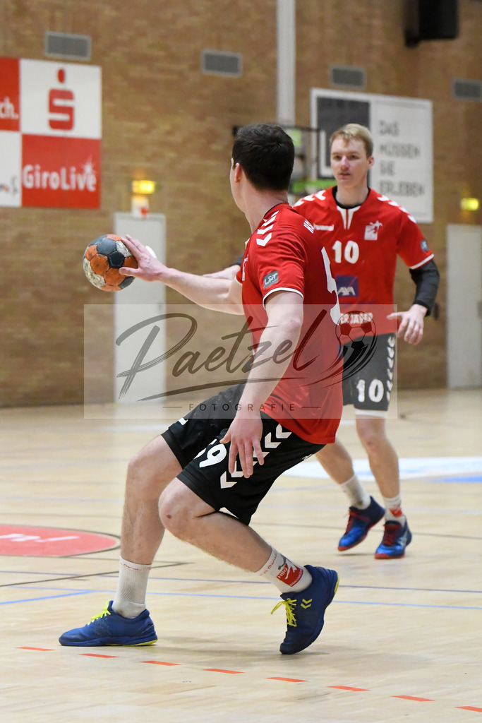 20200125_HSGHGJ_0060 | Handball, Herren:   beim Spiel der Landesliga zwischen HSG Osnabrück vs. HG Jever/Schortens am 25.01.2020 in der OSC-Halle in Osnabrück, Deutschland.(Foto von Nico Paetzel) - Realisiert mit Pictrs.com