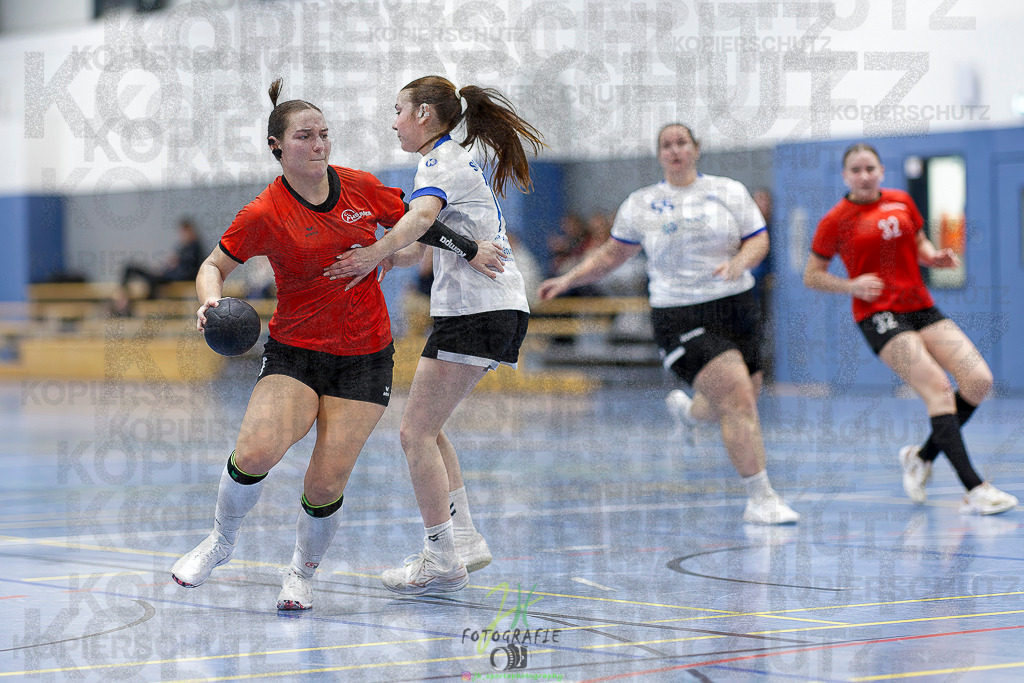 Frauen 2. Bezirksklasse; SG Rechtenbach - HSG Linden II | Frauen 2. Bezirksklasse; SG Rechtenbach - HSG Linden II am 16.11.2025 in Rechtenbach (Sporthalle Rechtenbach)Photo © 2025 - Jörg Heinrich - Realisiert mit Pictrs.com