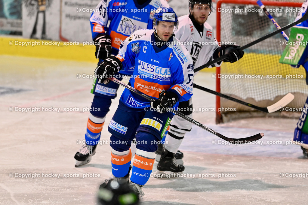 ESC Sparkasse Steindorf vs. LE Kings | #57 Wilfan Franz ESC Steindorf, ESC Sparkasse Steindorf vs. LE Kings, ESC Sparkasse Steindorf vs. LE Kings am 01.11.2025 in Steindorf (Ossiachersee Halle), Austria, (Photo by Bernd Stefan)