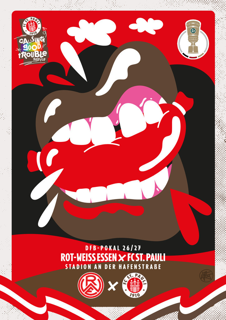 matchday_grafik_Pokal_essen_26-27_1080x1920 | Der offizielle Shop für FC St. Pauli Fotos. Wähle aus Spielszenen & Fanmomenten dein FCSP Wunschformat. Wir liefern Millerntor-Atmosphäre.