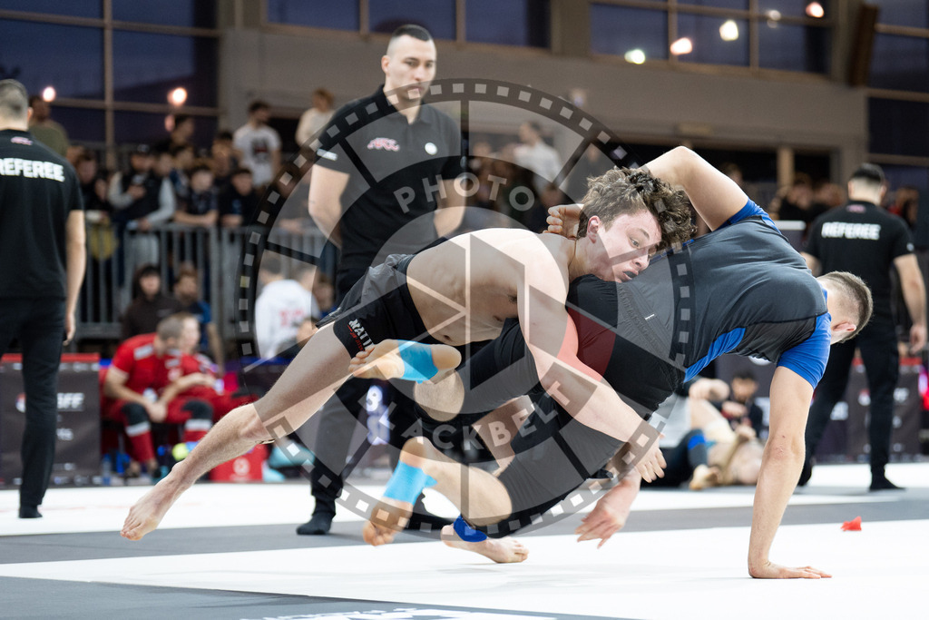 20260214PBB0738 | Fighters compete during the ADCC European Trials  competition day 1 in Belgrade, Serbia, on February 14, 2026.