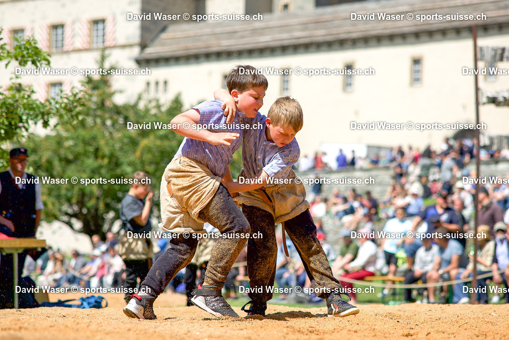 Schlussgang Jahrgang 2016-2017 Vonlanthen Ljan (2016) - Favre L_o (2016) _ la F_te R_gionale Oberwallis Brig_ 24.05.2025 (6) | Schlussgang Jahrgang 2016-2017 Vonlanthen Ljan (2016) - Favre Léo (2016) à la Fête Régionale Oberwallis Brig, 24.05.2025