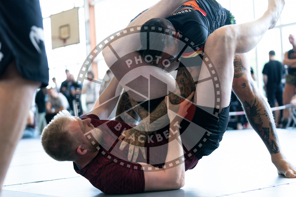 20240608PBB02462 | Fighters compete during the ILLCS VII summer edition luta livre competition in Hannover, Germany, on June 8, 2024.