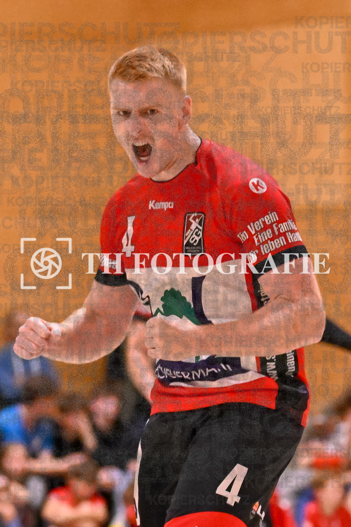 GER, SG Maulburg/Steinen - HSG Dreiland, Handball, Landesliga Suedbaden, 4. Spieltag, Saison 2024/2025, 12.10.2024 | Jannick Eichin (SG Maulburg/Steinen, #04)GER, SG Maulburg/Steinen - HSG Dreiland, Handball, Landesliga Suedbaden, 4. Spieltag, Saison 2024/2025, 12.10.2024Foto: TH Fotografie/Thomas Hess