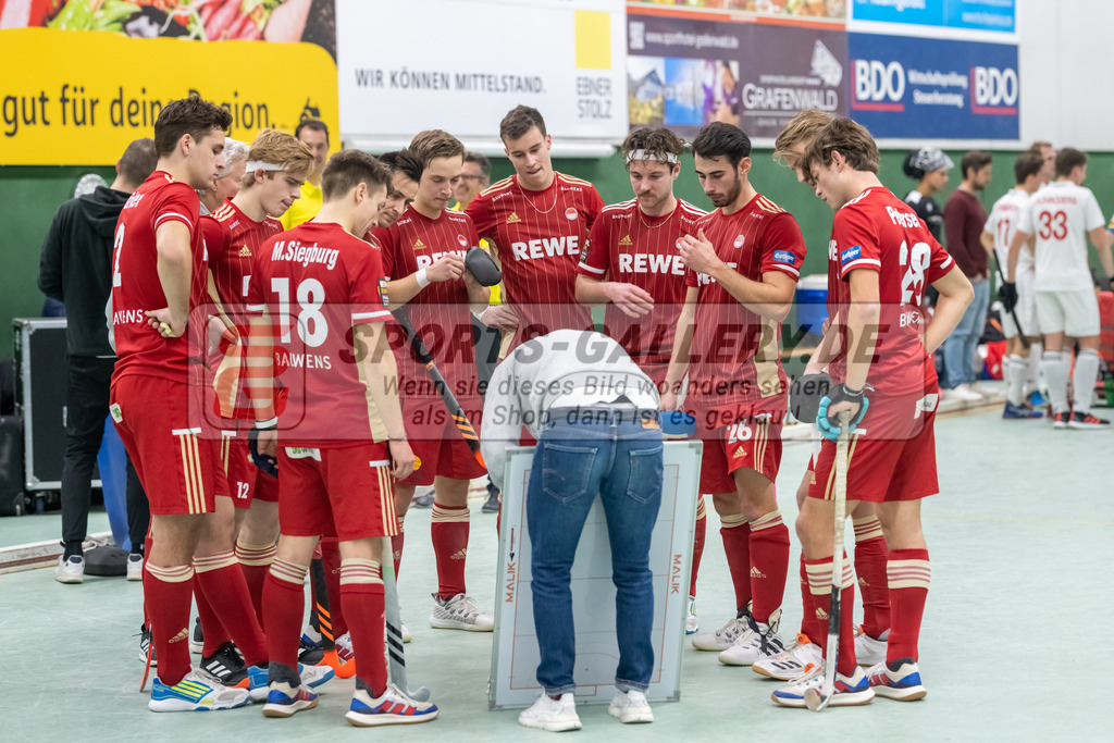 SFE_20221218_0084 | 1. Bundesliga Hockey Herren Rot-Weiss Köln - Crefelder HTCa am 18.12.2022 in Köln (KTHC Stadion Rot-Weiss Köln Tennis and Hockey Club), Photo: Stephan Fehrmann 2022 (Sports-Gallery)