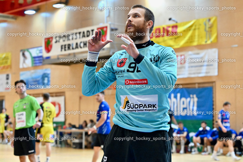 SC Ferlach vs. Bregenz Handball | #96 KONECNY Micha Martin SC Ferlach, SC Ferlach vs. Bregenz Handball, SC Ferlach vs. Bregenz Handball am 28.09.2024 in Ferlach (Ballspielhalle Ferlach), Austria, (Photo by Bernd Stefan)