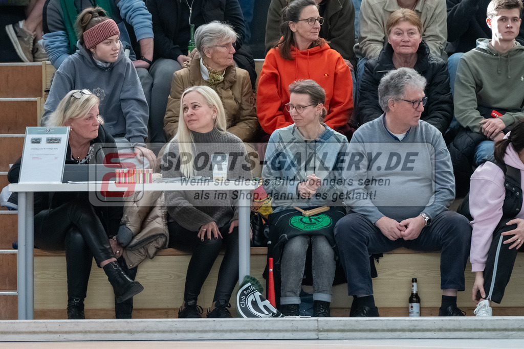 HK_20250202_102446 | 2. Bundesliga Halle Herren Club Raffelberg - Schwarz Weiss Köln am 2.2.2025 Halle am Raffelberg, Duisburg ,