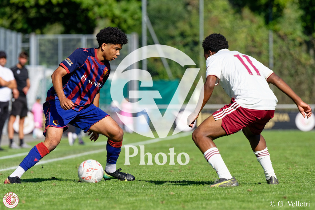 GenevaCup Kick-out Phase - FC Basel v Arsenal FC | during the GenevaCup Kick-out Phase match between FC Basel and Arsenal FC at Stade des Arberes in Meyrin, Switzerland