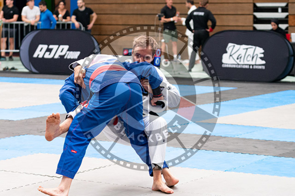 20230826PBB53747 | Fighters compete during the AJP INTLPRO BJJ and grappling competition in Hamburg, Germany, on August 26 2023.