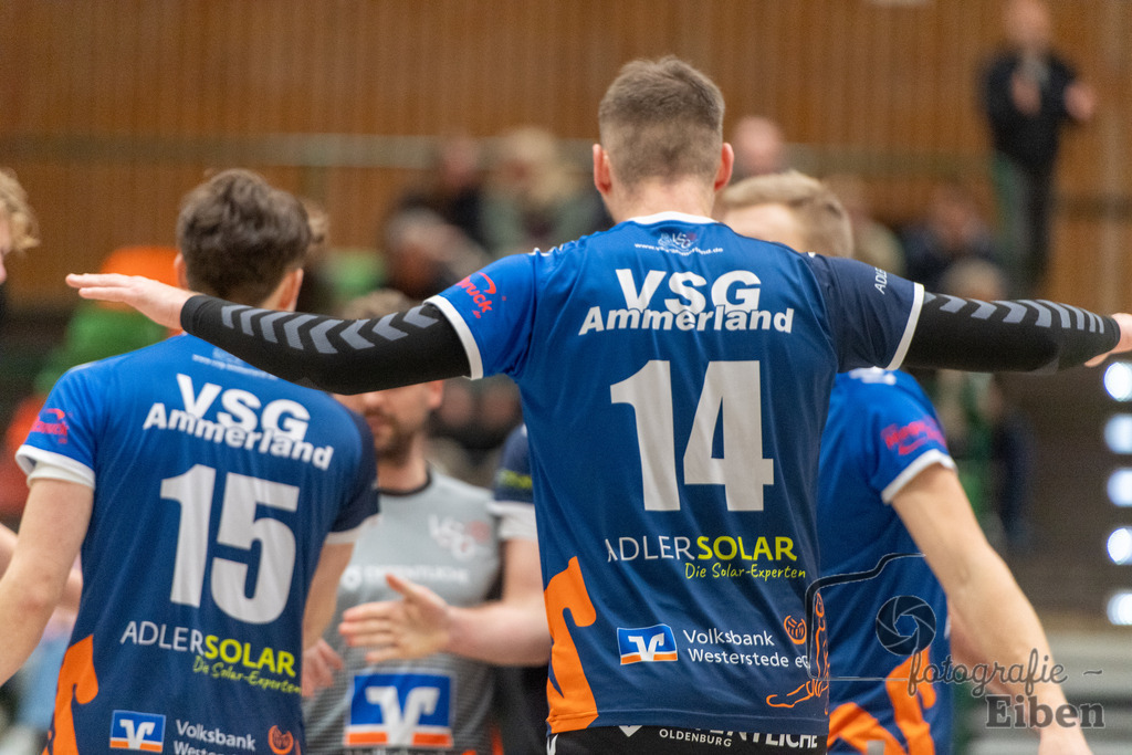 Oldenburger TB-VSG Ammerland | Volleyball Regionalliga; Oldenburger TB-VSG Ammerland am 24.01.2026 in Oldenburg (Sporthalle Haarenesch), Photo: Philip Eiben 2026 - Realisiert mit Pictrs.com