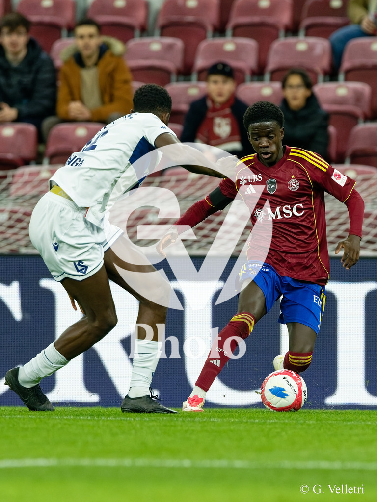 Brack Super League - Servette FC v FC Lausanne-Sport |  during the Brack Super League match between Servette FC and FC Lausanne-Sport at Stade de Geneve in Geneva, Switzerland