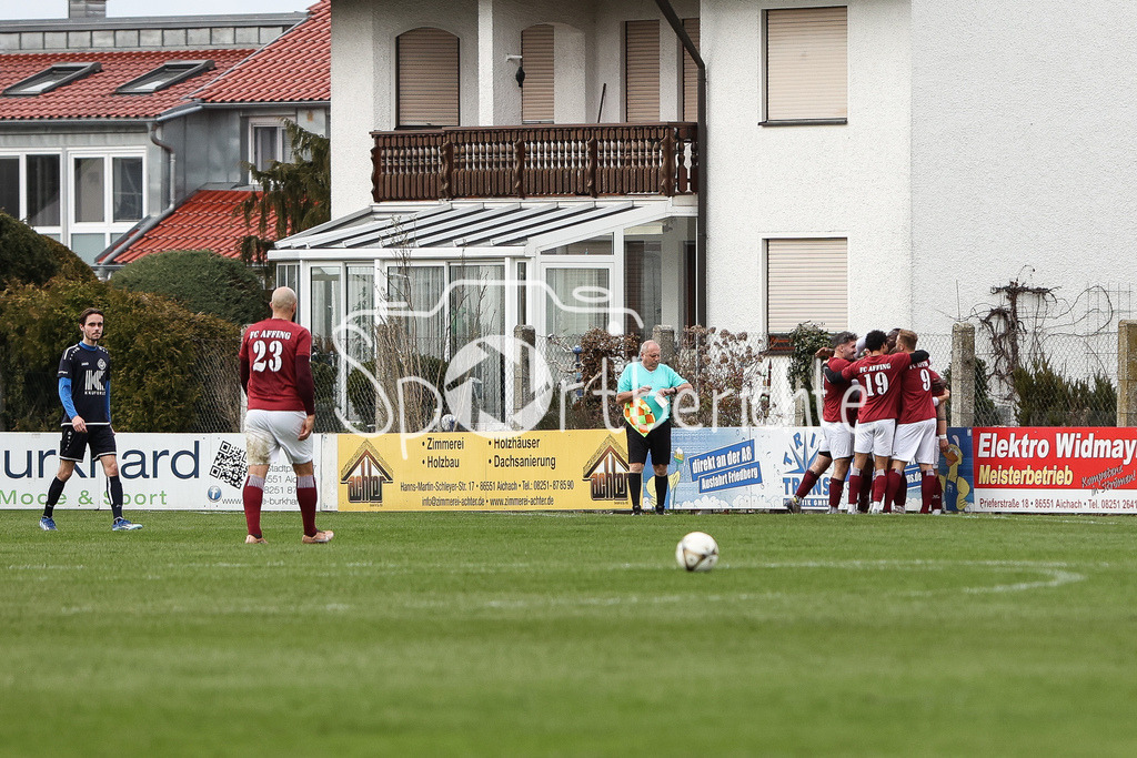 BC Aichach - FC Affing | Jubel nach 0-1