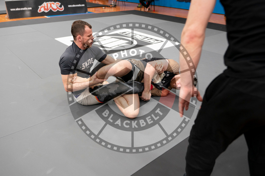 20240217PBB03111 | Fighters compete during the ADCC European, Middle Eastern and African Championship in Zagreb, Croatia, on February 17, 2024.