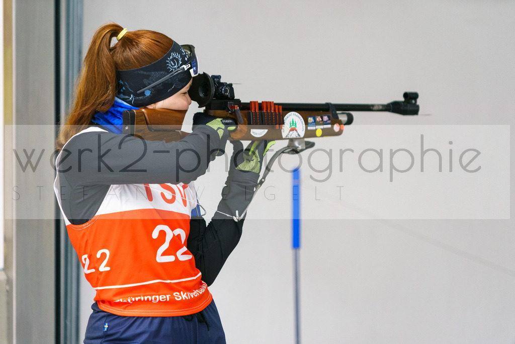 Thür. Meisterschaften Biathlon 03./04.02.2024 | Thüringer Meisterschaften Biathlon 3./4. Februar 2024 in der Skihalle Oberhof