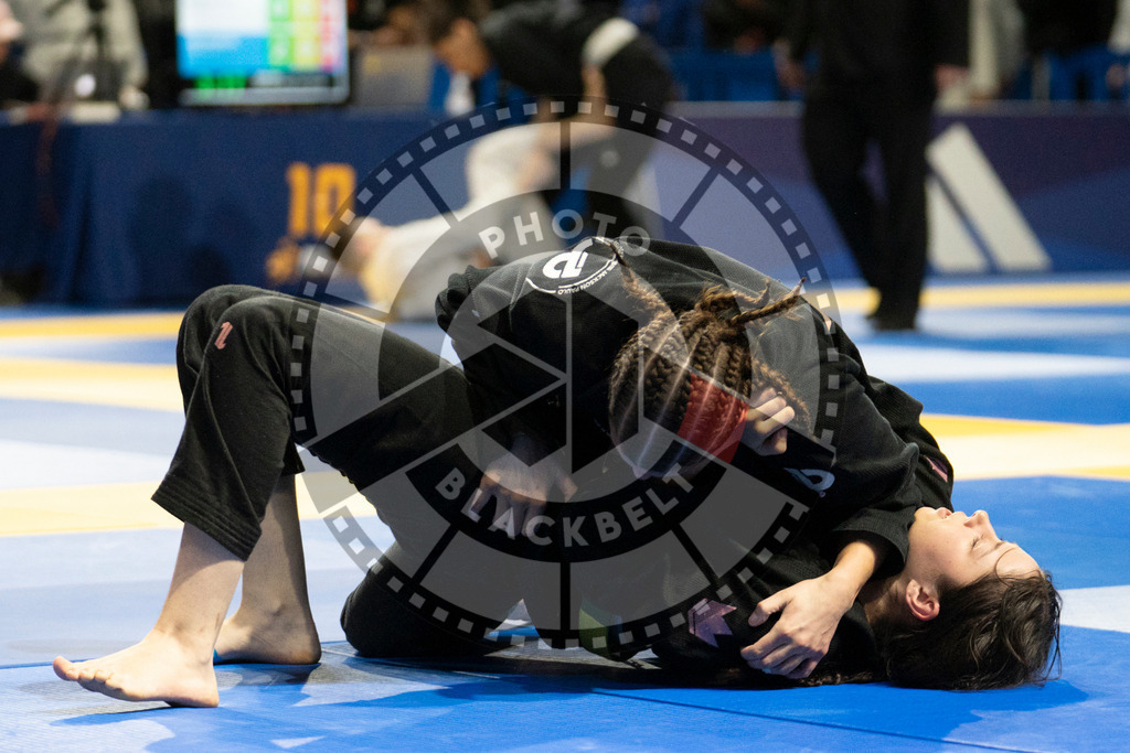 20240119PBB1271 | Fighters compete during the IBJJF European Championship in Paris, France, on January 19, 2024.