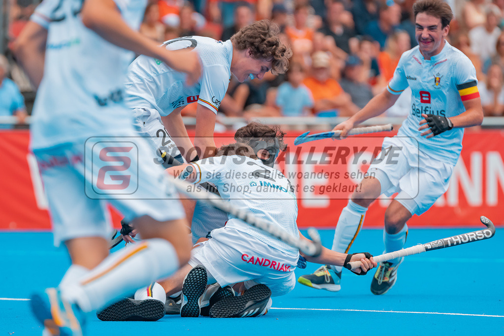 HK_20230715_102322 | Euro Hockey MU18 SF1 Belgium vs Netherlands  Championship Girls &amp; Boys am 15.7.2023 CHTC , Krefeld ,